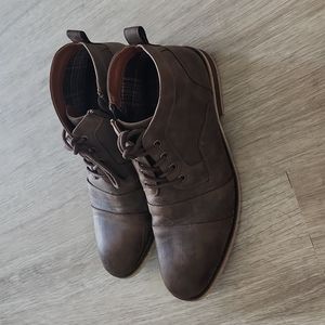 Mens brown dress boots